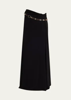 Christopher EsberTortoise Chain Belt Maxi Skirt