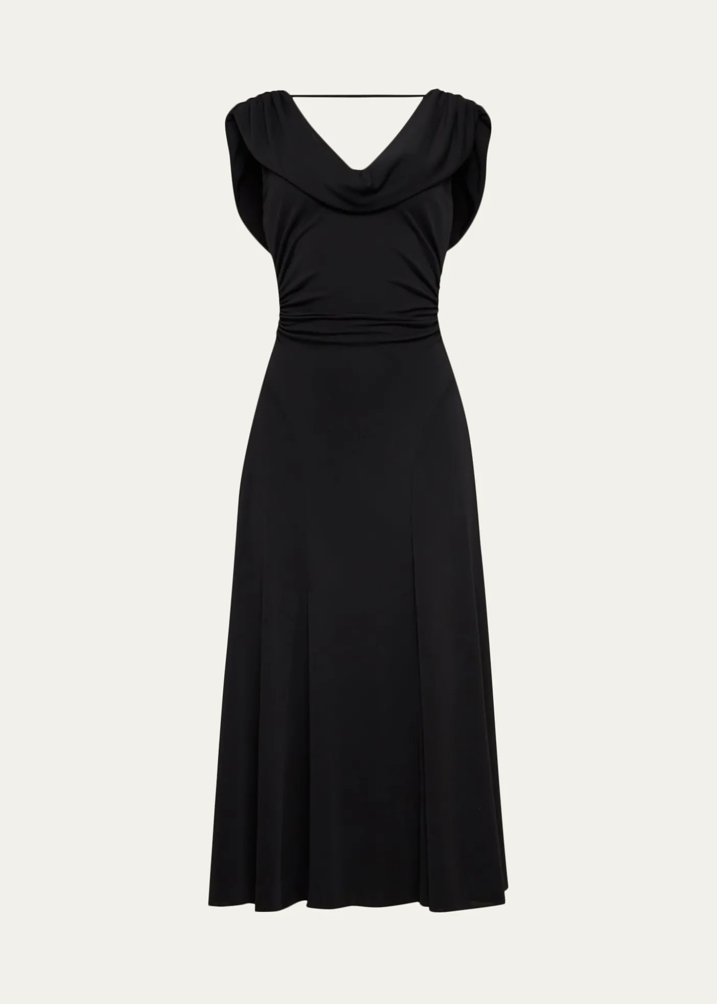 Cinq a SeptCarino Draped Midi Dress