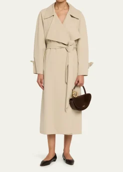 Cult GaiaAzariah Half-Moon Suede Top-Handle Bag