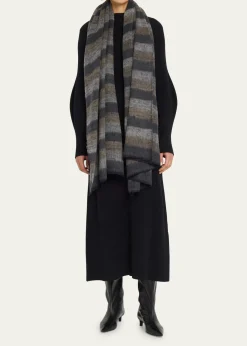 Denis ColombHokkaido Color-Block Shawl