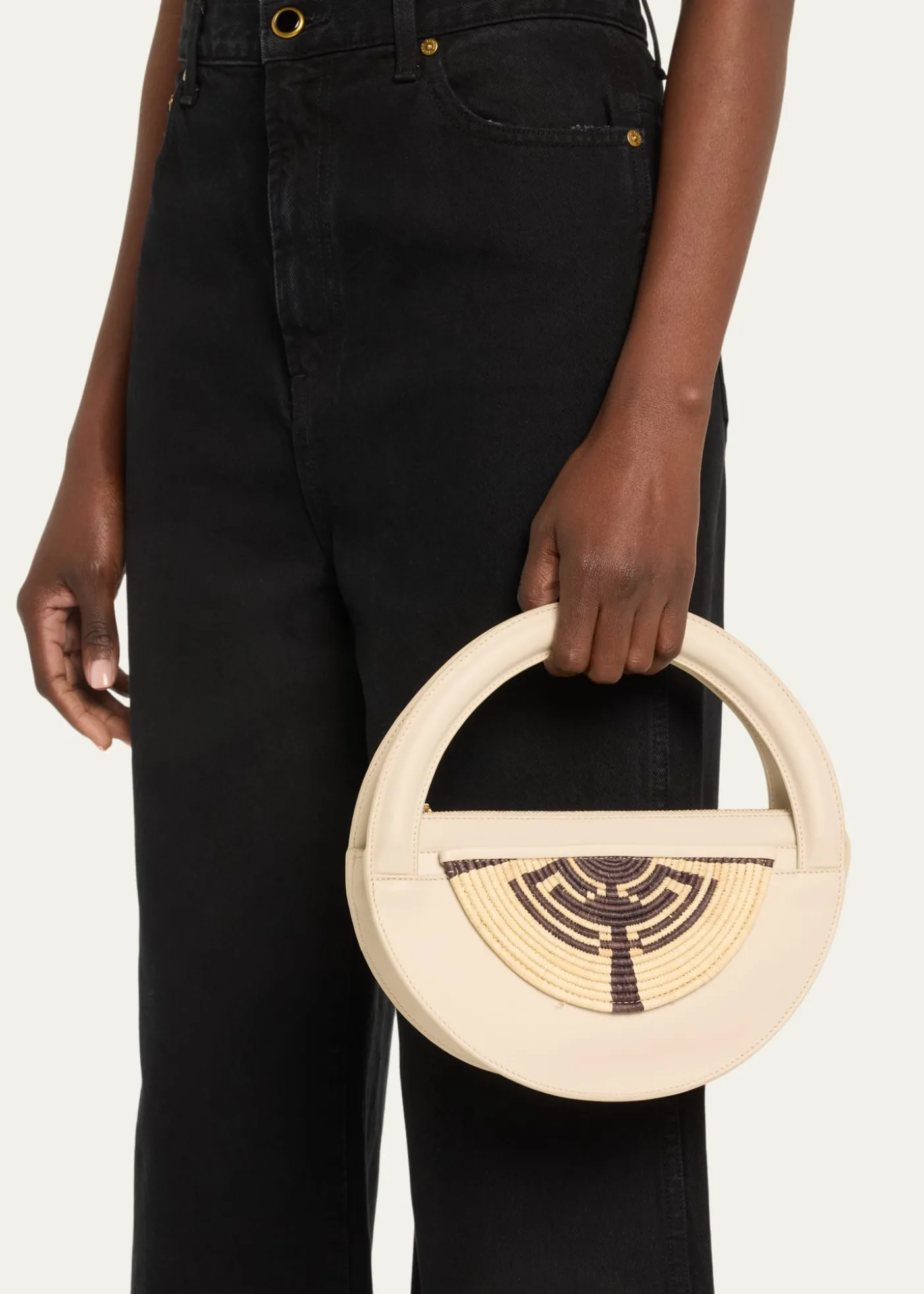 EILAFMedani Medium Leather Top-Handle Bag