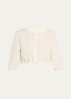 EMPORIO SIRENUSENew Jinny Linen Crop Blouse