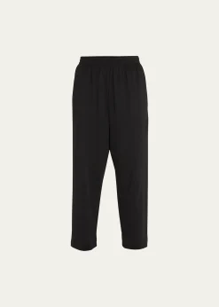 EskandarPima Cotton Japanese Trousers