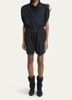 Etoile Isabel MarantDanica Belted Shorts