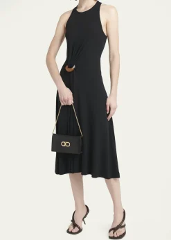 FerragamoDouble Gancio Shoulder Bag