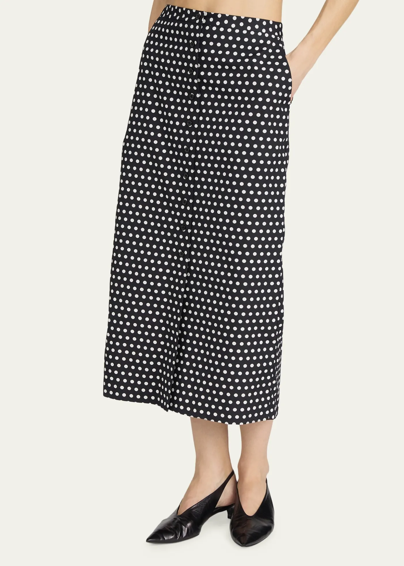 FRAMEThe Polka Dot Skirt