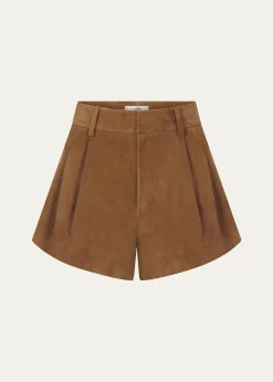 FRAMEThe Suede Utility Shorts