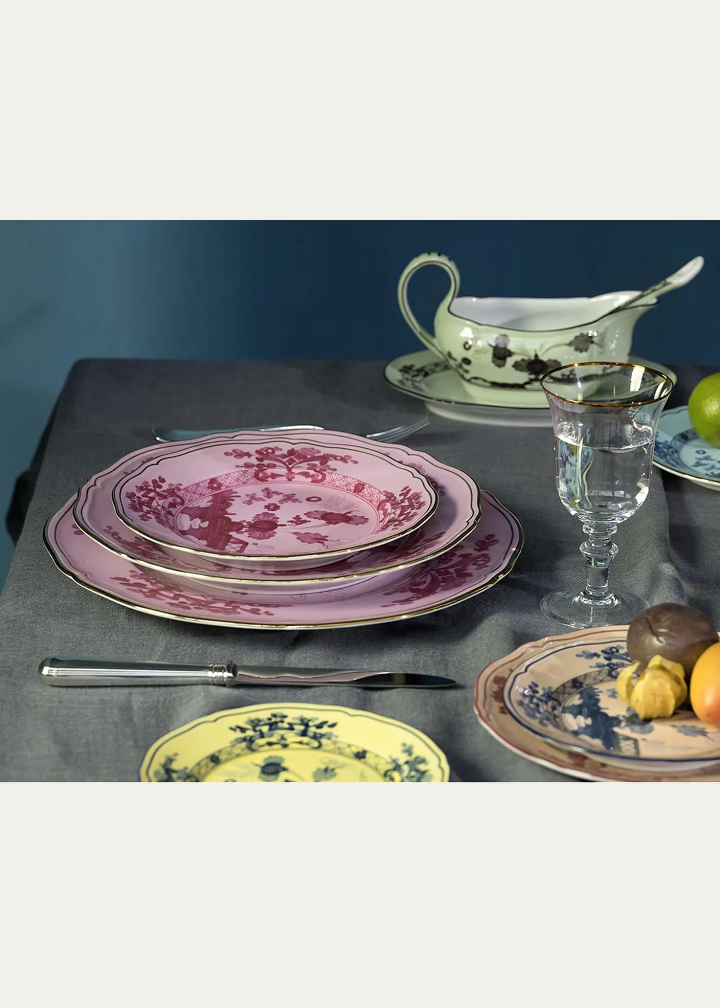 GINORI 1735Oriente Italiano Bread & Butter Plate, Malachite