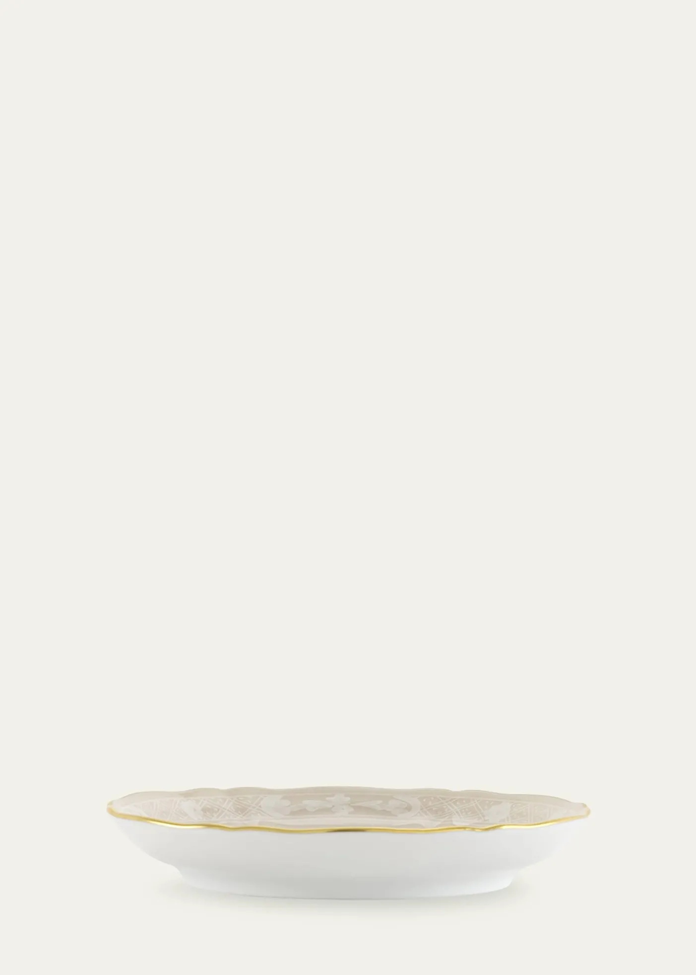 GINORI 1735Oriente Italiano Coffee Saucer, Meringa