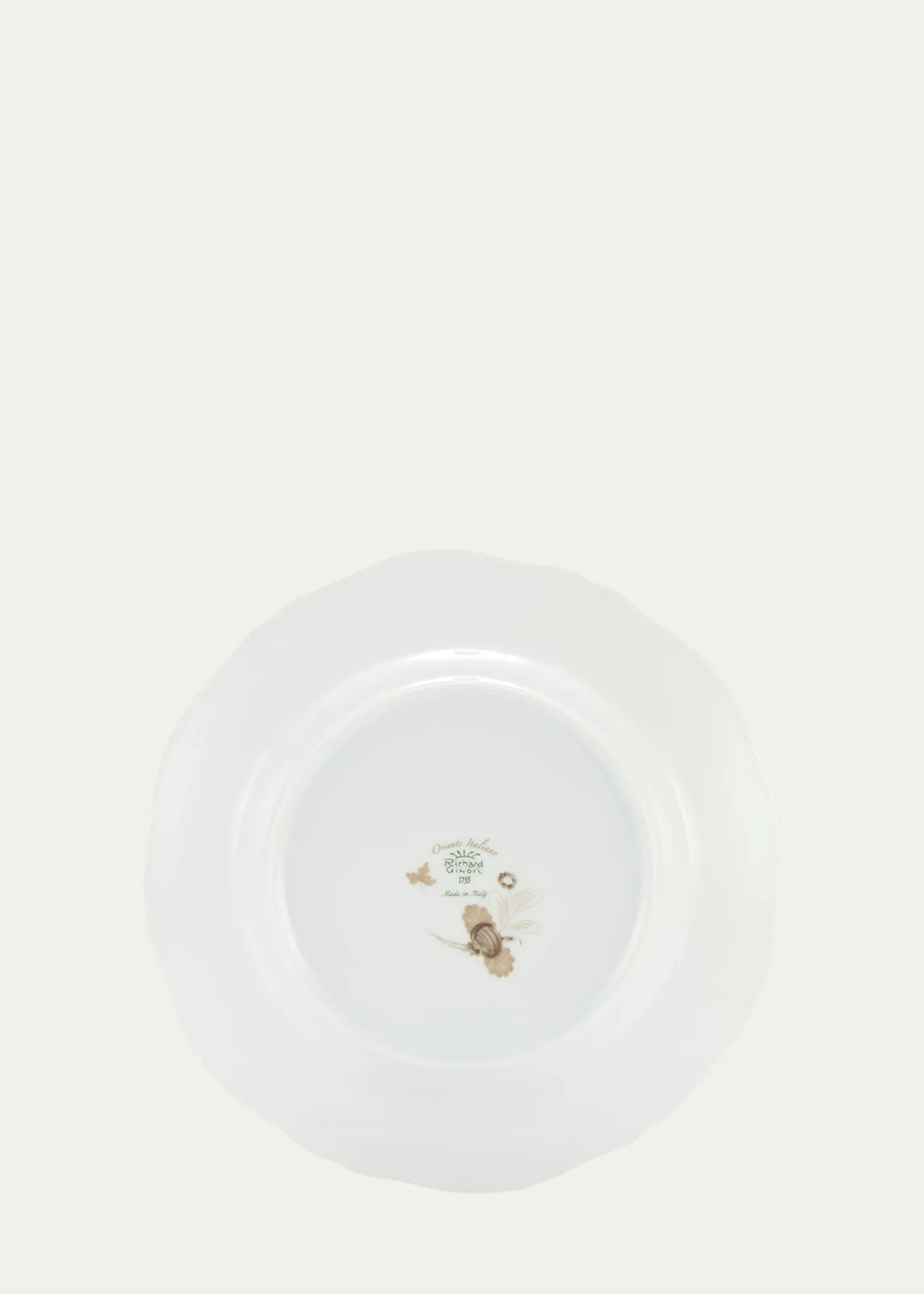 GINORI 1735Oriente Italiano Meringa Dinner Plate