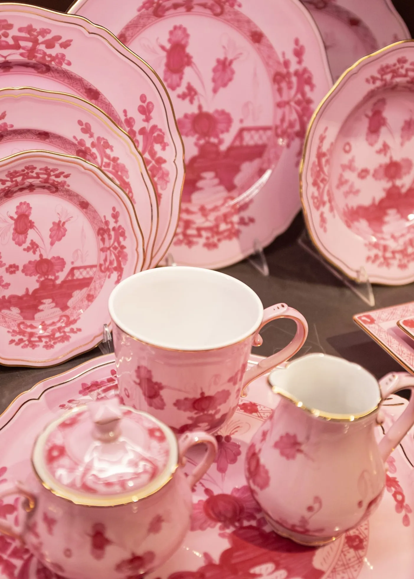 GINORI 1735Oriente Italiano Tea Cup, Porpora