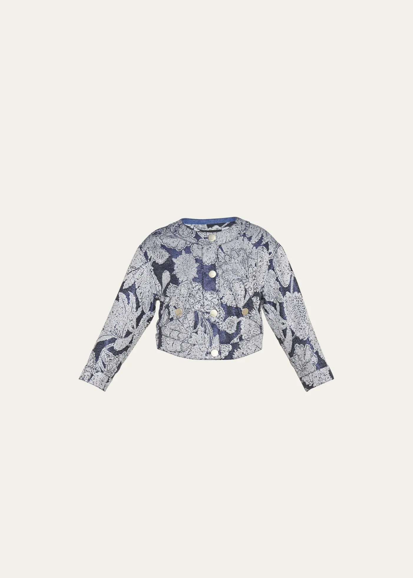 Giorgio ArmaniPaisley Crop Jacket