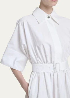 GivenchyCinched Waist Mini Shirtdress