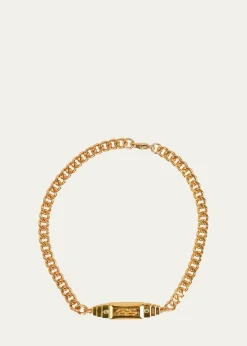 Gwen BelotiGold-Filled Gold Bar Block Bracelet