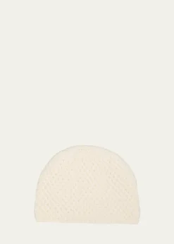Hania New YorkCashmere Honeycomb Crochet Hat