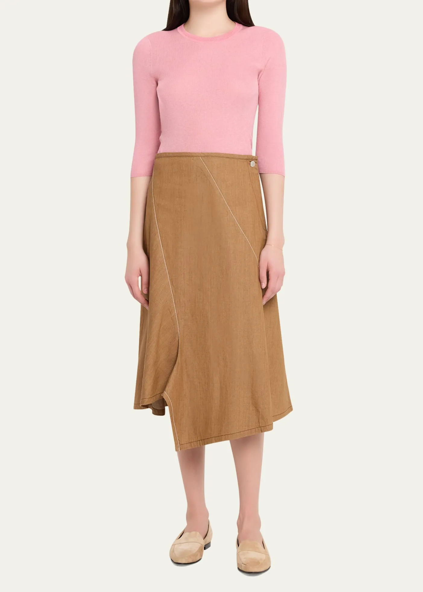 6397Heirloom Elbow-Sleeve Tee