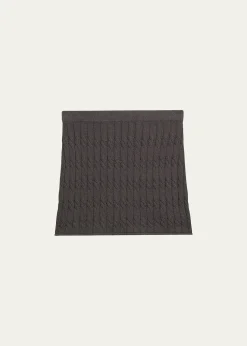 Helmut LangCable-Knit Mini Skirt
