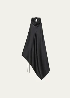 Helmut LangSilk Tie Scarf Top