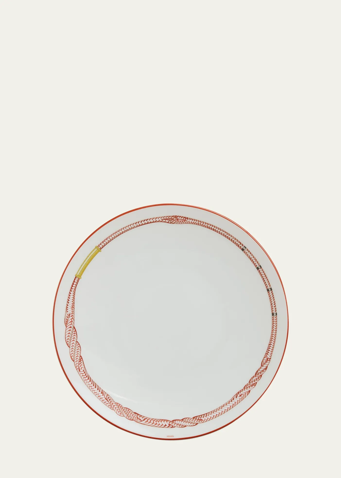 HermesTressages Equestres Dinner Plate