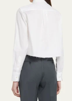 HOMMEGIRLSBoxy Cropped Shirt