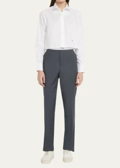 HOMMEGIRLSBoxy Cropped Shirt