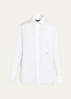 HOMMEGIRLSClassic Button-Up Cotton Shirt