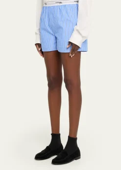 HOMMEGIRLSClassic Stripe Boxer Shorts