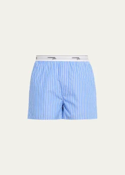 HOMMEGIRLSClassic Stripe Boxer Shorts