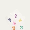 Hunt SlonemColorful Bunnies Cocktail Napkins, Set of 6