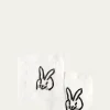 Hunt SlonemPainted Bunny Embroidered Linen Cocktail Napkins, Set of 6