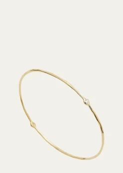 IppolitaSuperstar Bangle in 18K Gold with Diamonds