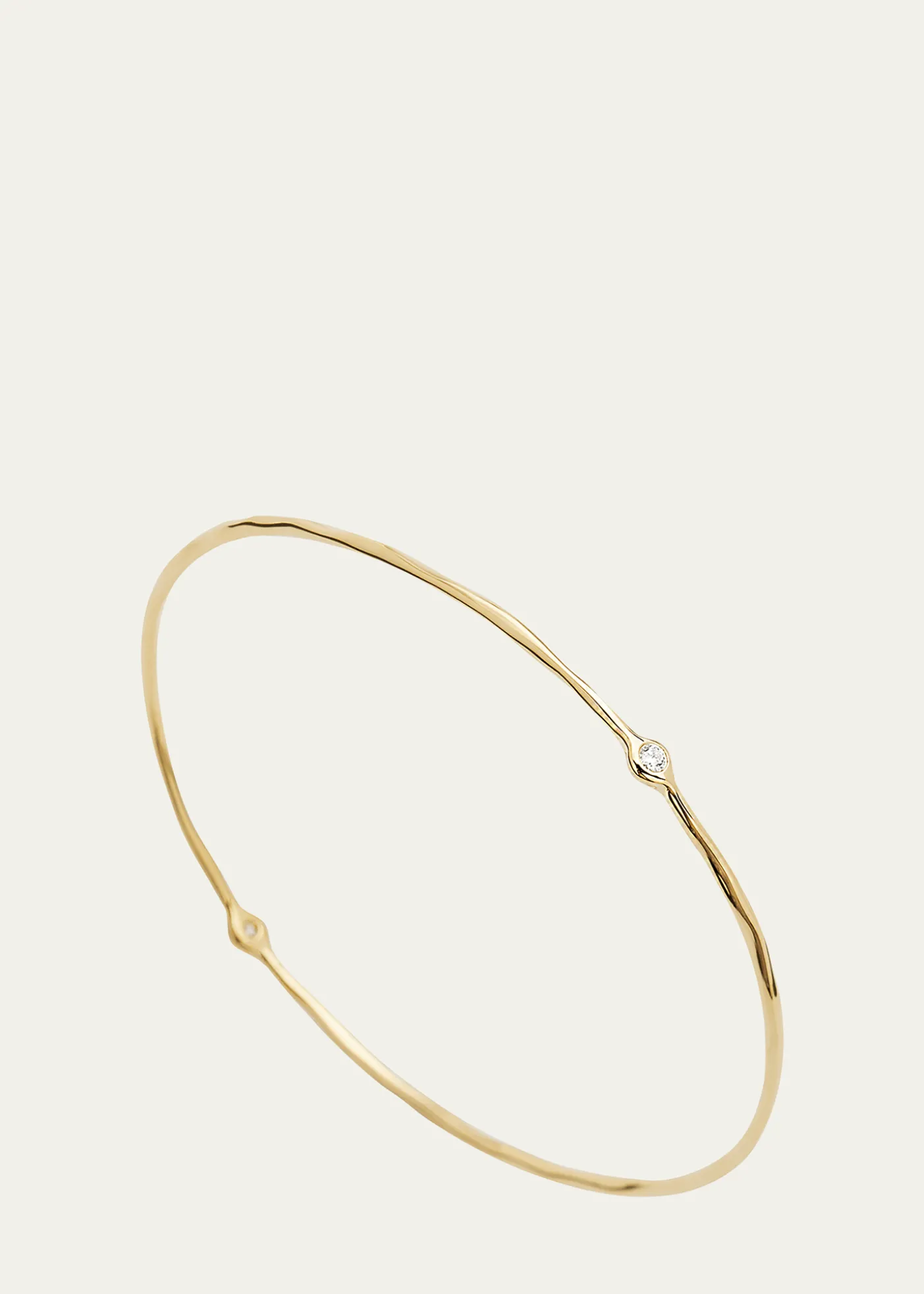 IppolitaSuperstar Bangle in 18K Gold with Diamonds