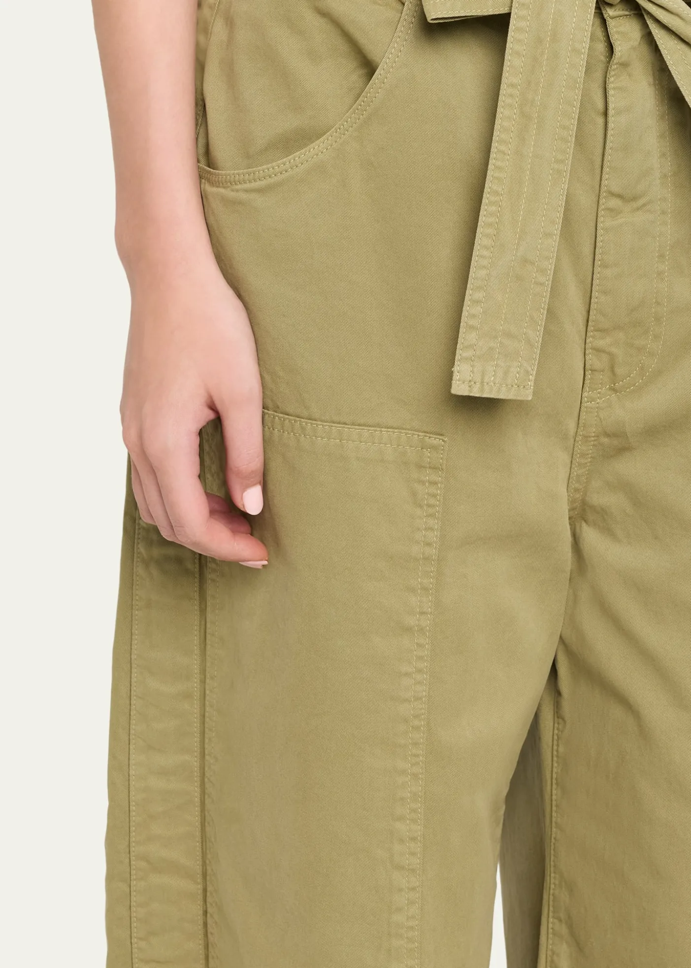 Jamie HallerThe Karate Barrel-Leg Pants
