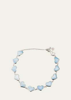 Jan LeslieAll Around Heart Mother-Of-Pearl Bracelet