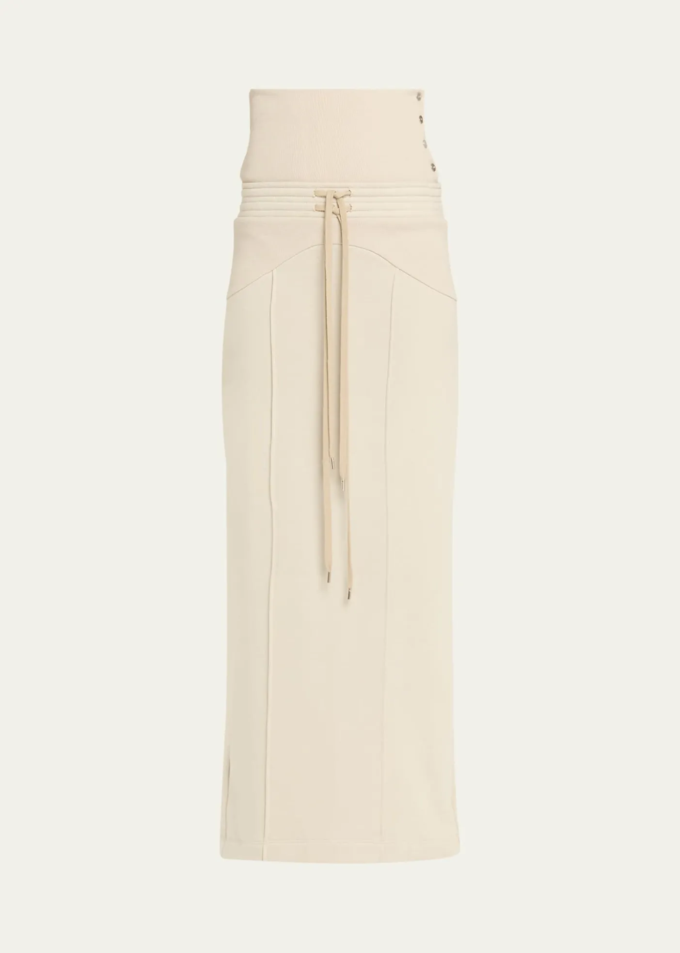 Jane WadePinstripe Short-Sleeve Dress