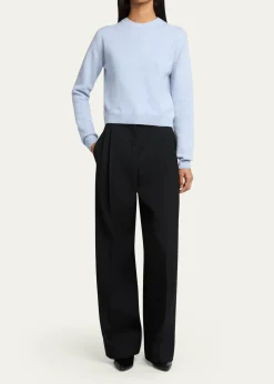 Jil SanderWool-Cashmere Crewneck Sweater