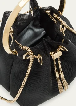 Jimmy ChooBon Bon Mesh Bucket Bag