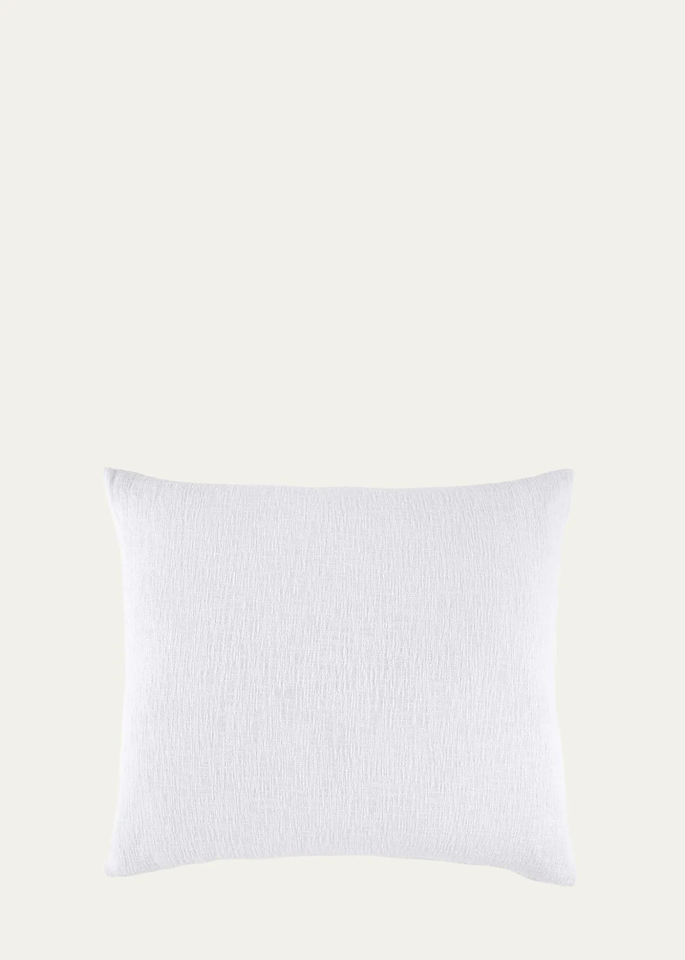 John RobshawWoven White King Euro With Insert