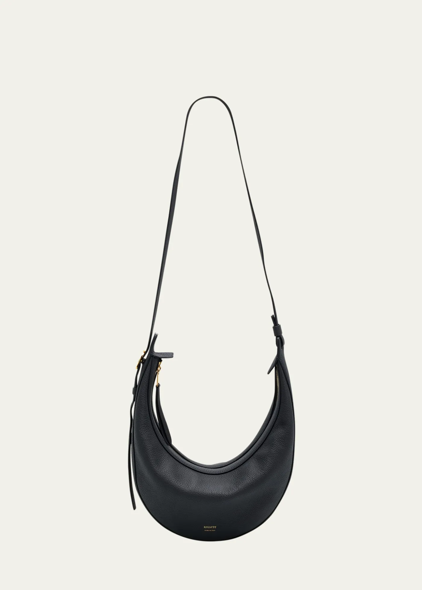 KhaiteAugustina Small Zip Calfskin Crossbody Bag