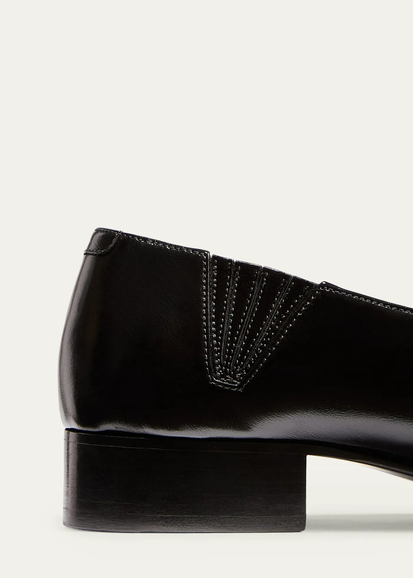 KhaiteColt Leather Slip-On Loafers