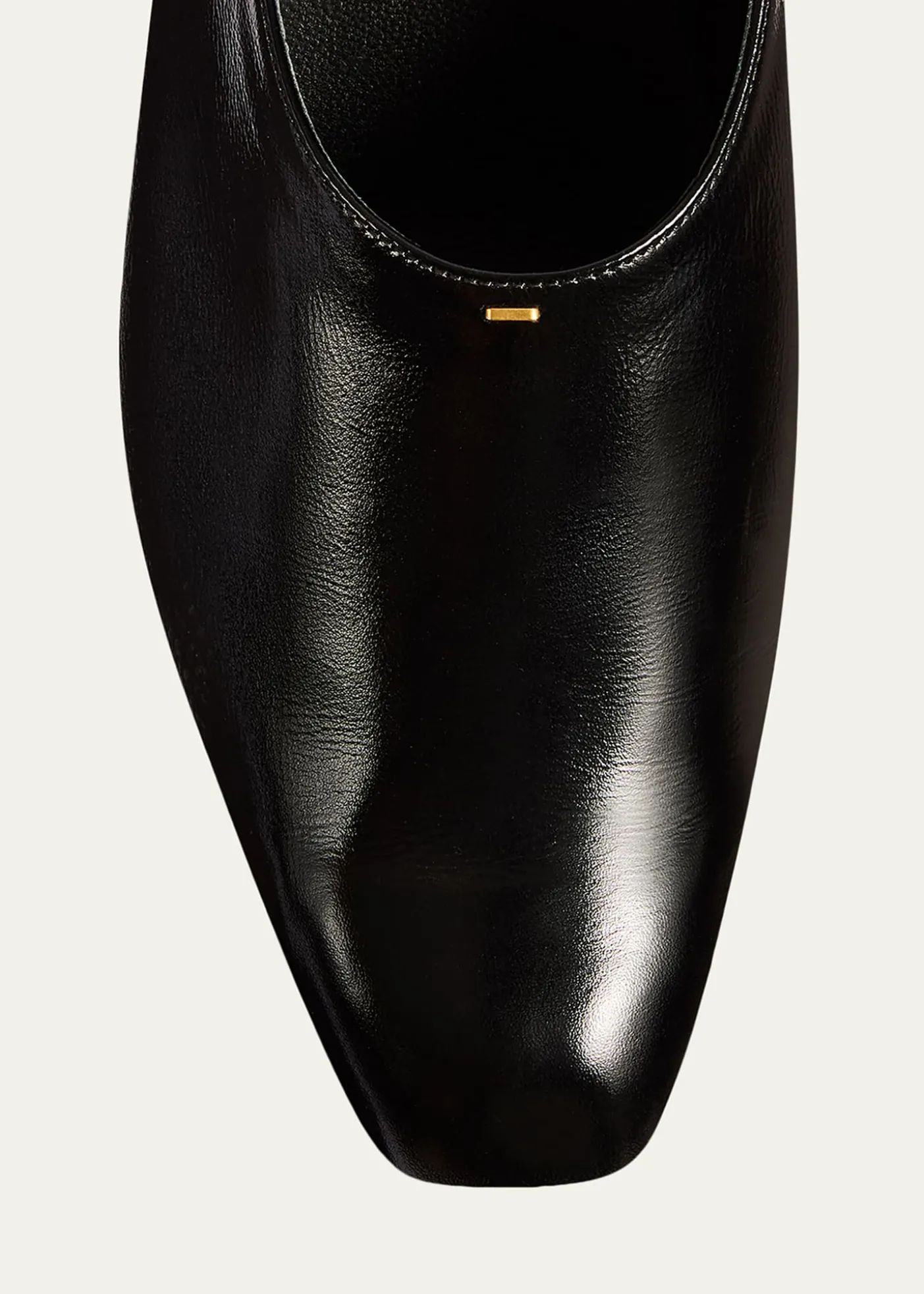 KhaiteColt Leather Slip-On Loafers