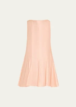 KhaiteMags Sleeveless Paneled Short Dress