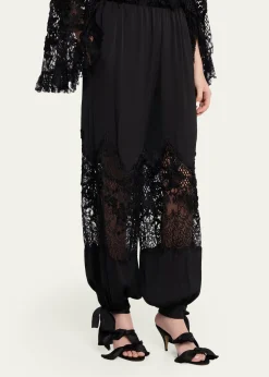 Kobi HalperinCorrine Lace-Inset Balloon Pants