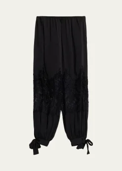 Kobi HalperinCorrine Lace-Inset Balloon Pants