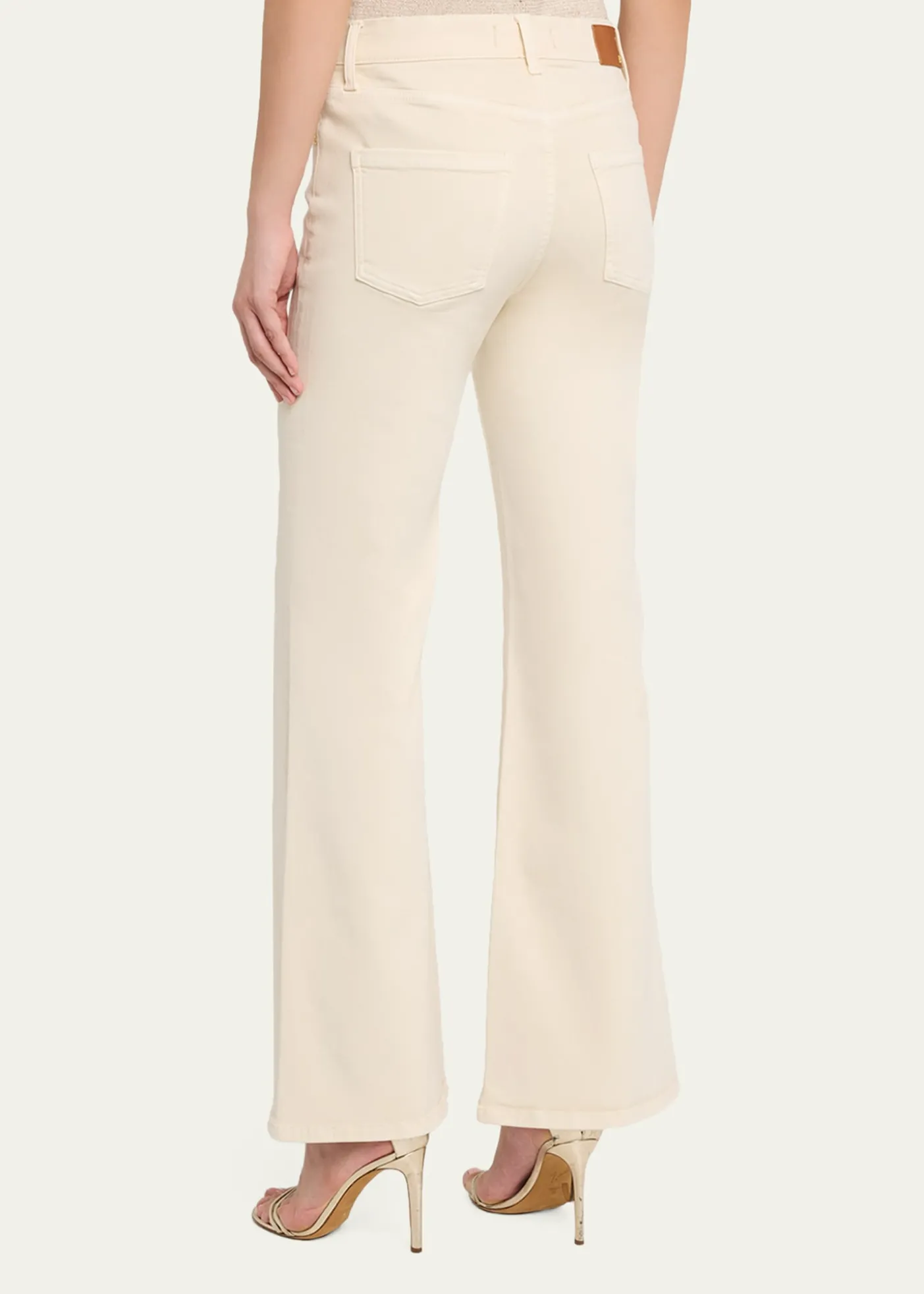 Kobi HalperinRosie Flare-Leg Stretch Cotton Pants