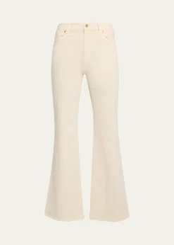 Kobi HalperinRosie Flare-Leg Stretch Cotton Pants