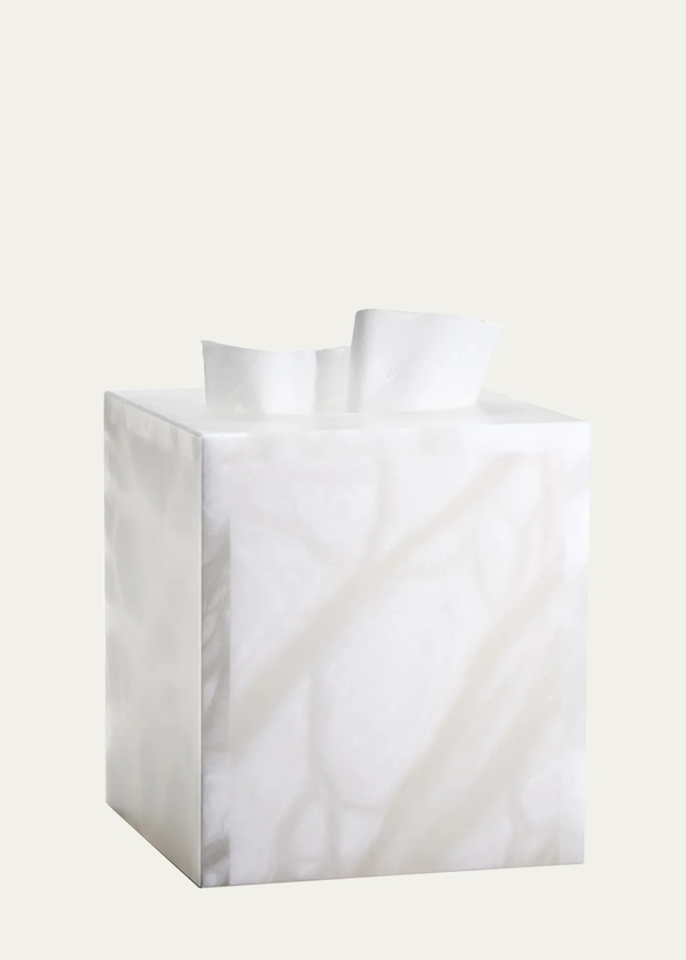 LabrazelAlisa Alabaster Tissue Cover, White