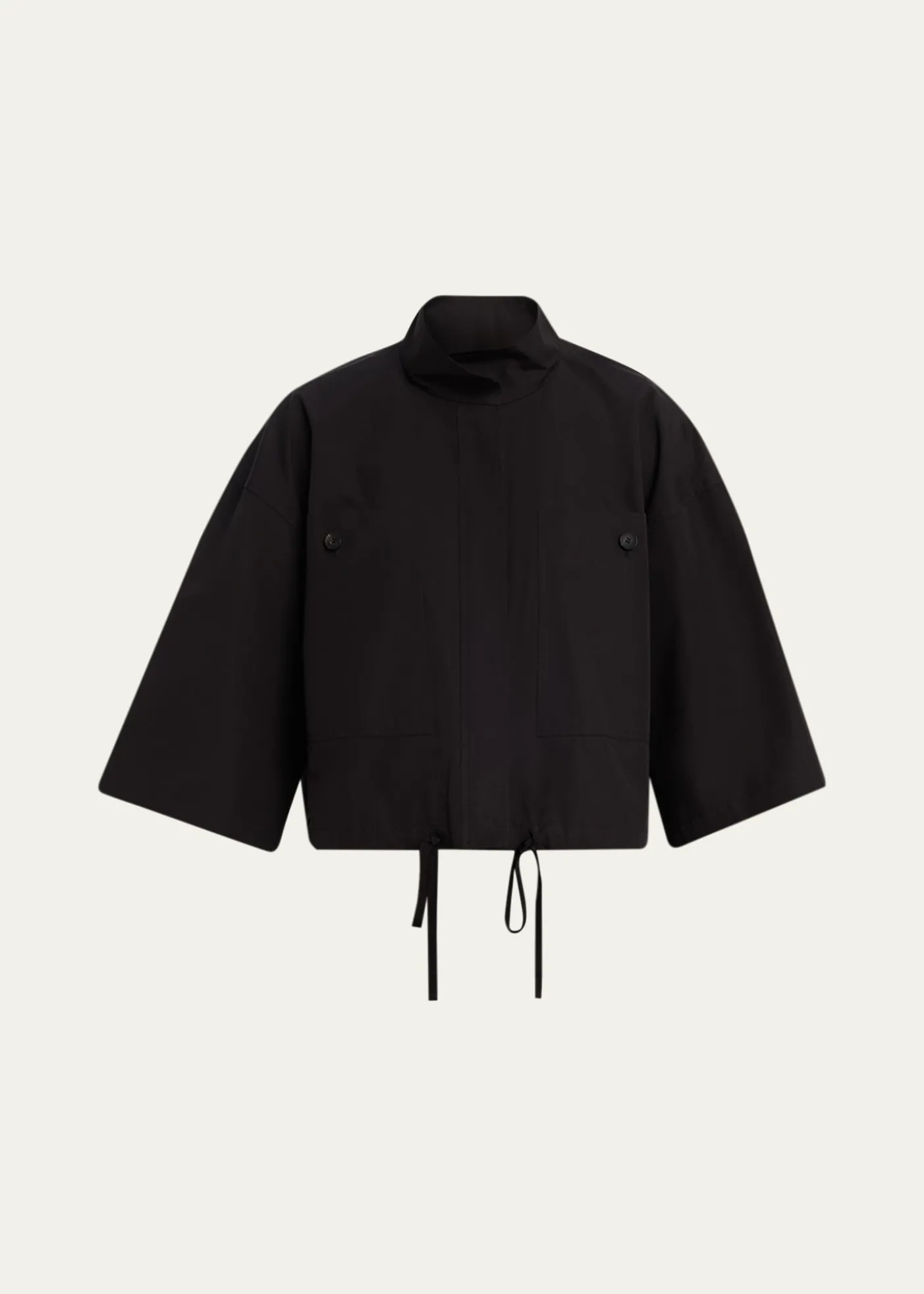 Lafayette 148 New YorkBoxy Cropped Cotton Jacket