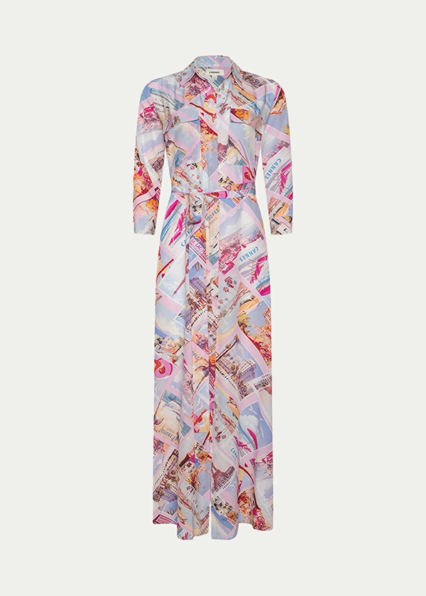L'AgenceCameron Maxi Shirtdress