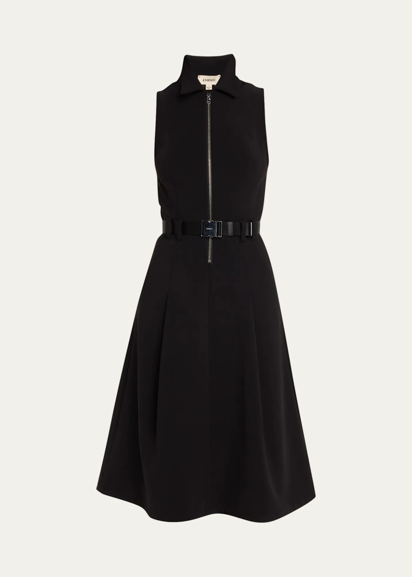 L'AgenceKylo Belted Lace Shirtdress